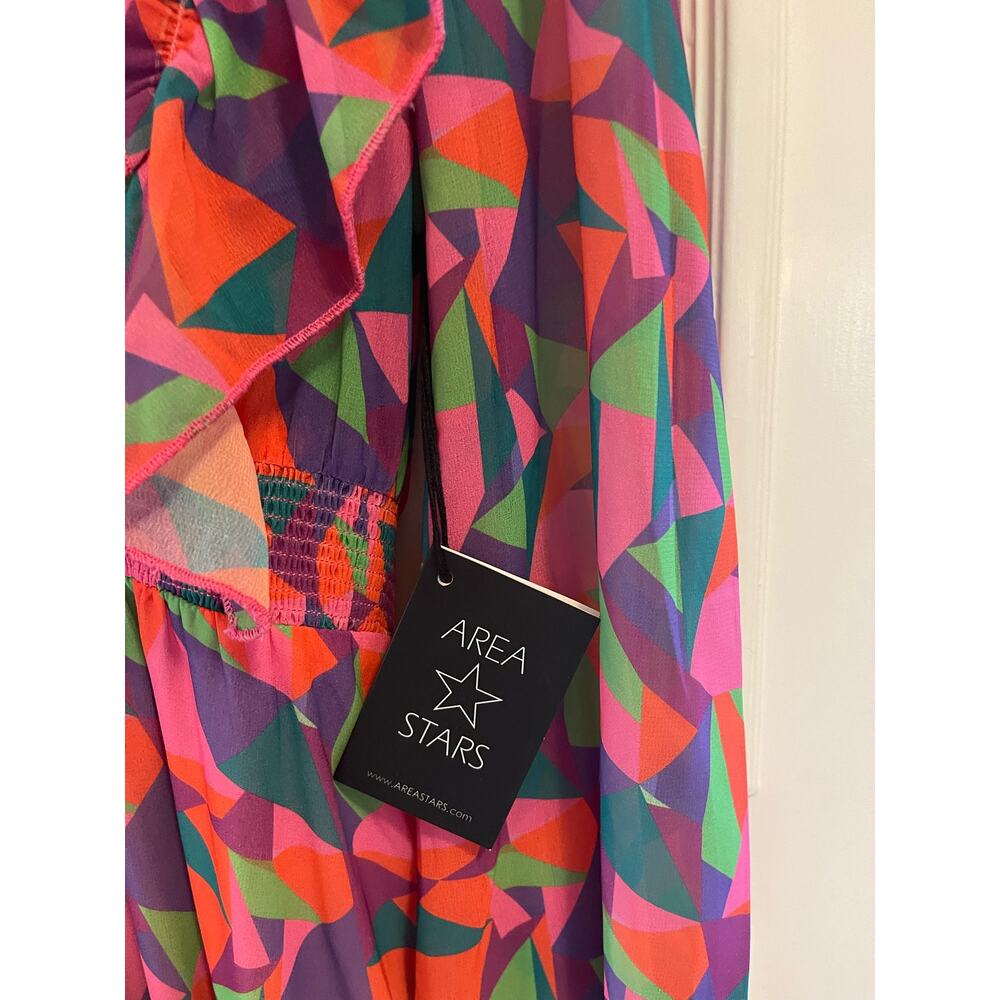 Area Stars, Multi-Colored Maxi Dress, NWT, Size: Large - Picture 5 of 5